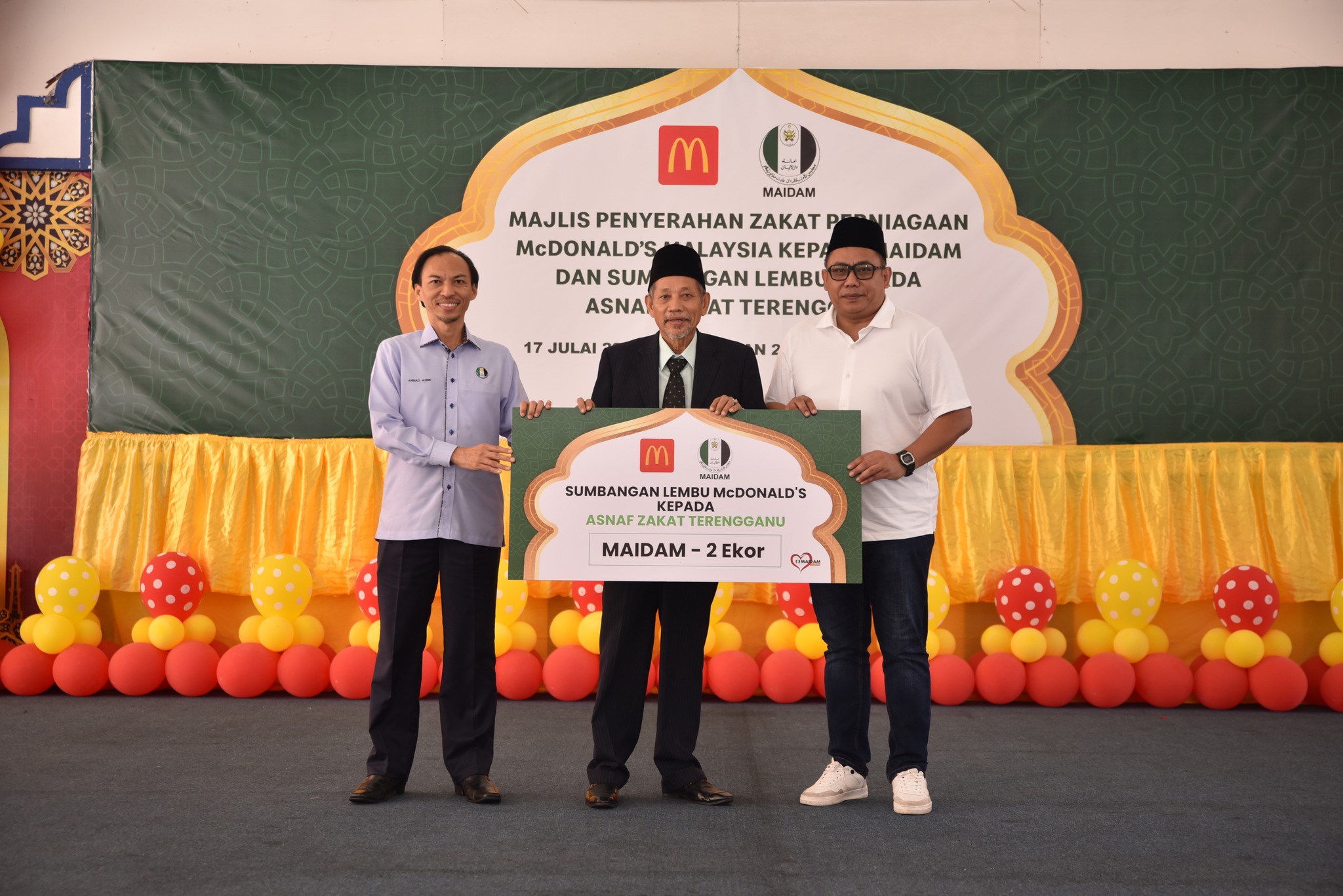 McDonald sumbang lembu kpd asnaf 2023 1