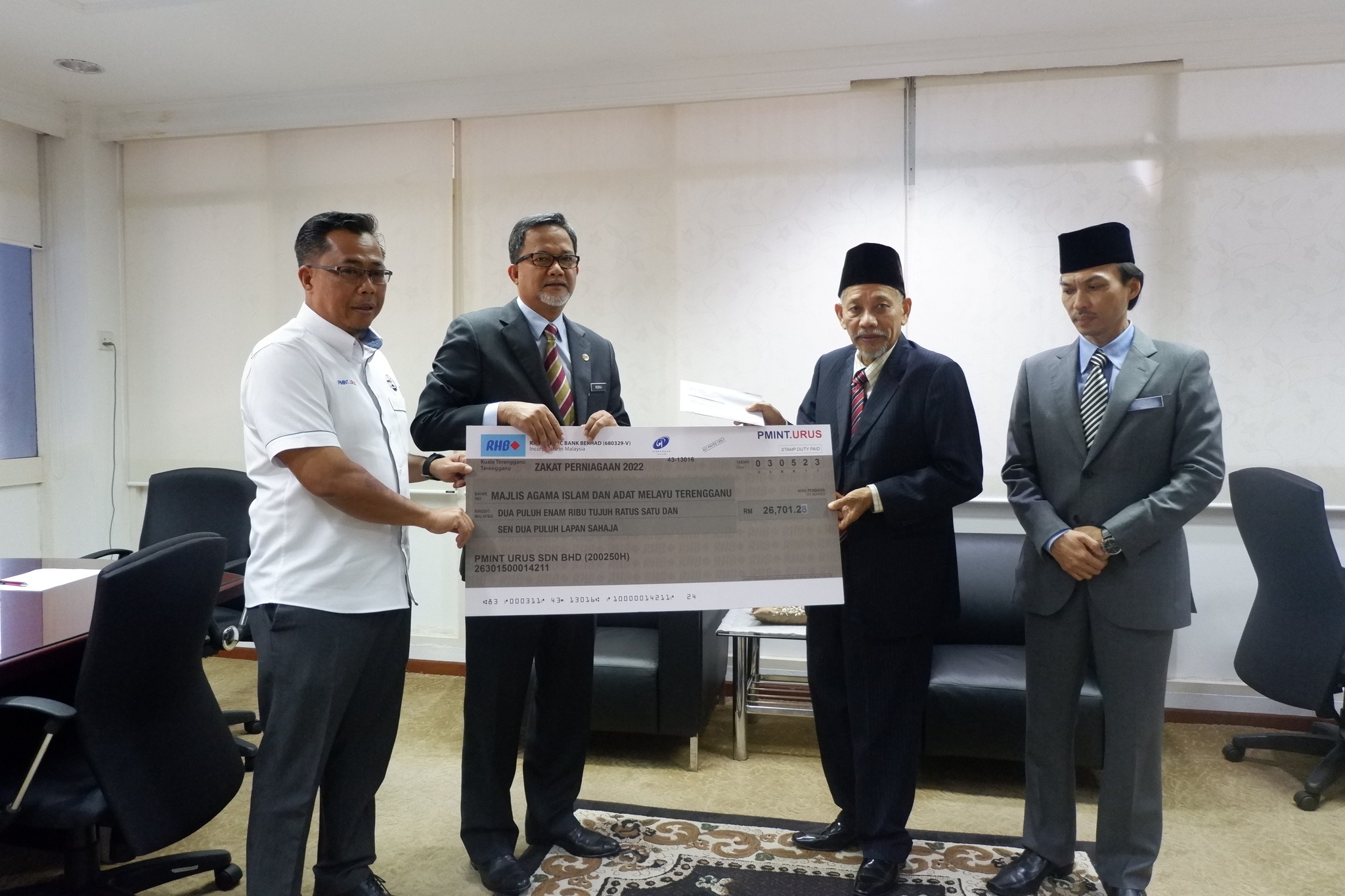 PMINT Urus bayar zakat 2022