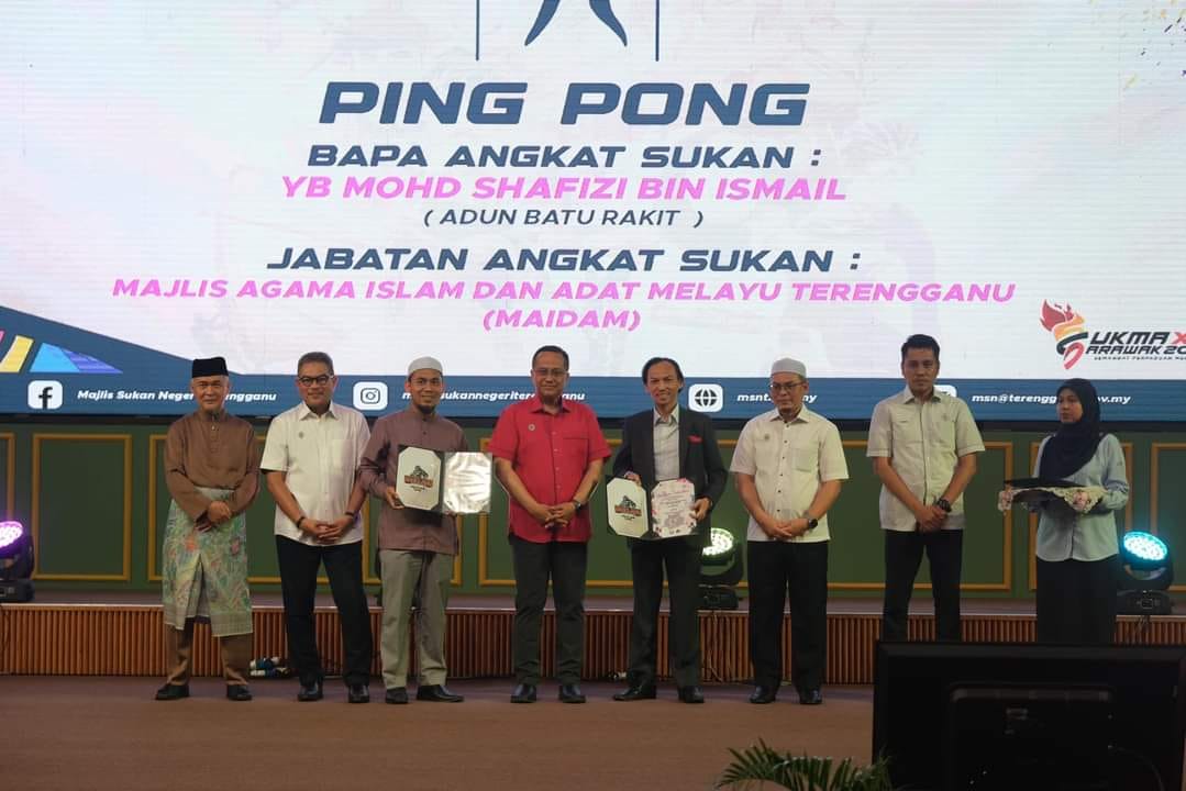 MAIDAM DIAMANAH SEBAGAI JABATAN ANGKAT SUKAN PINGPONG SUKMA 2024