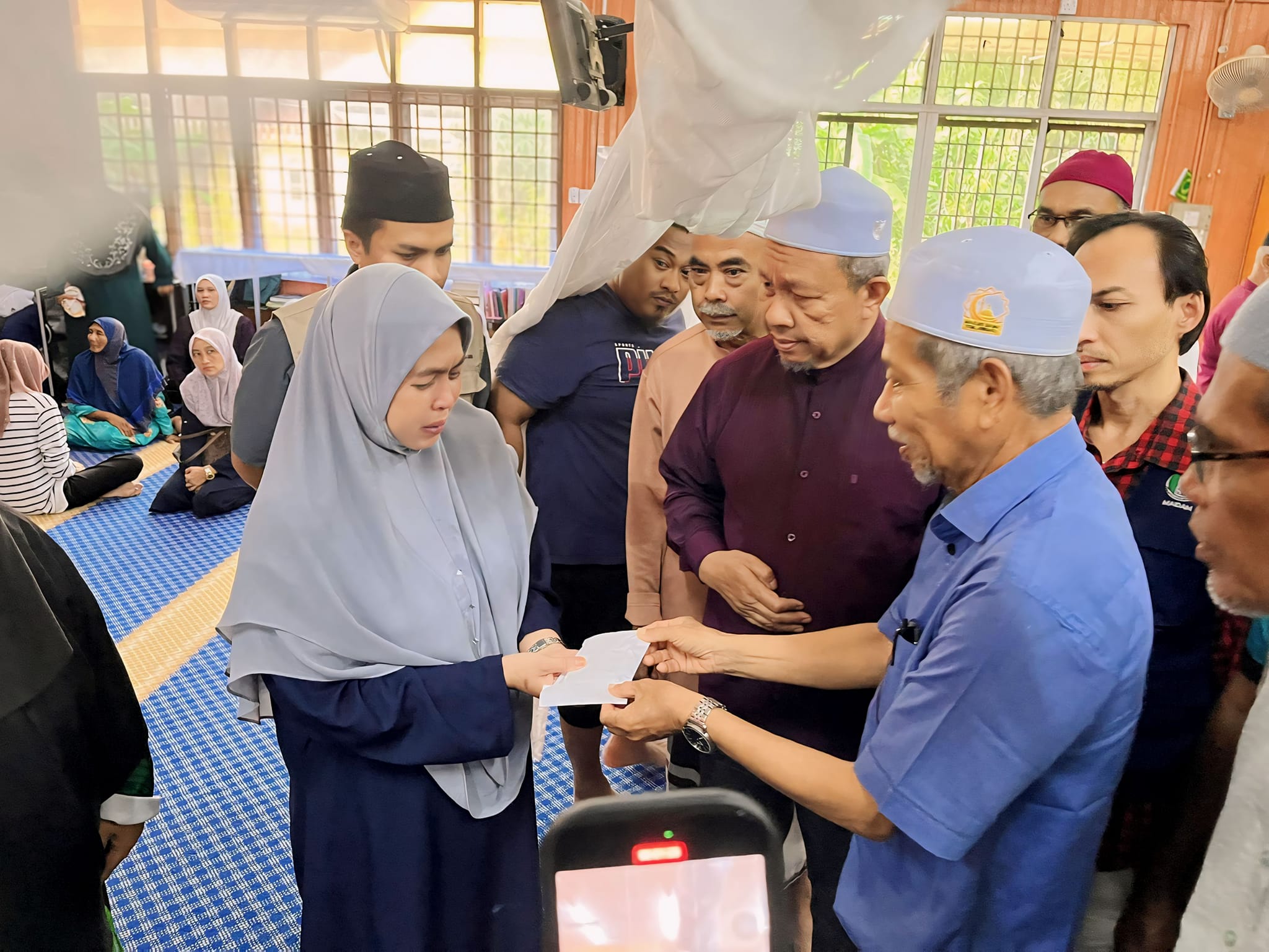 YDP MAIDAM Ziarah Keluarga Mangsa Tanah Runtuh di Ajil 2024