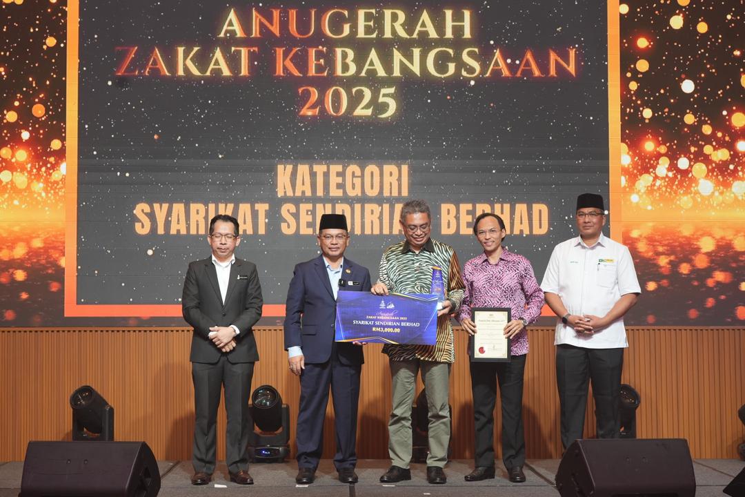 PENCALONAN MAIDAM MEMENANGI ANUGERAH ZAKAT KEBANGSAAN 2025