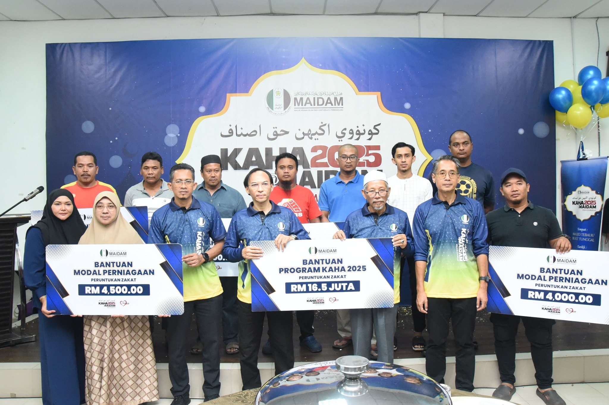 KAHA 2025 : RM16.5 JUTA DIAGIH UNTUK ASNAF FAKIR MISKIN