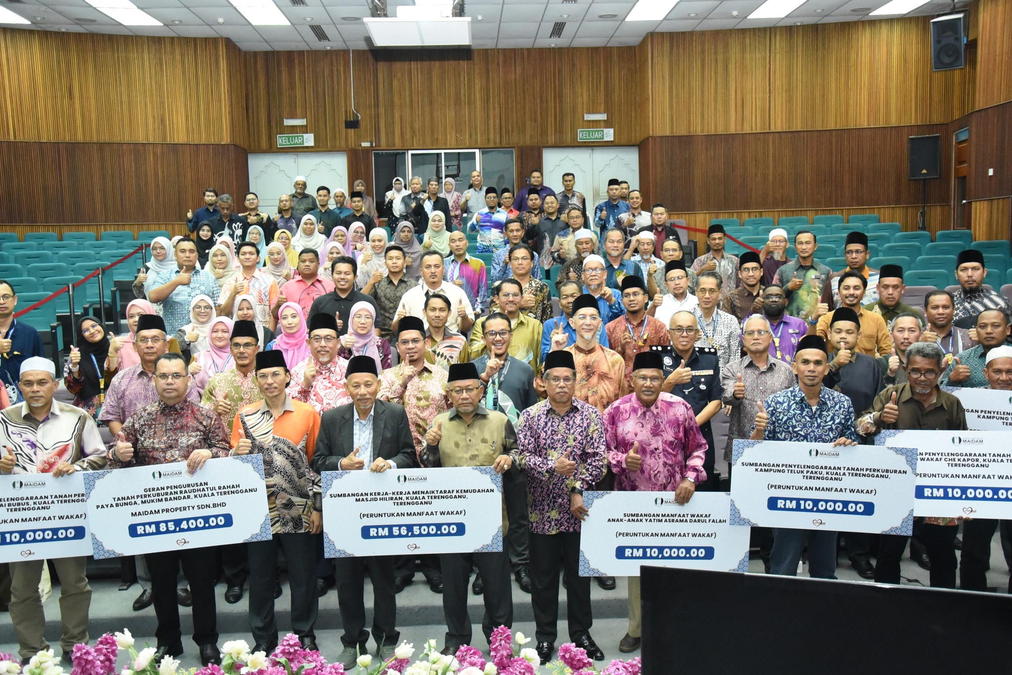 MAJLIS PEMBUKAAN PERKUBURAN RAUDHATUL RAHAH, PAYA BUNGA