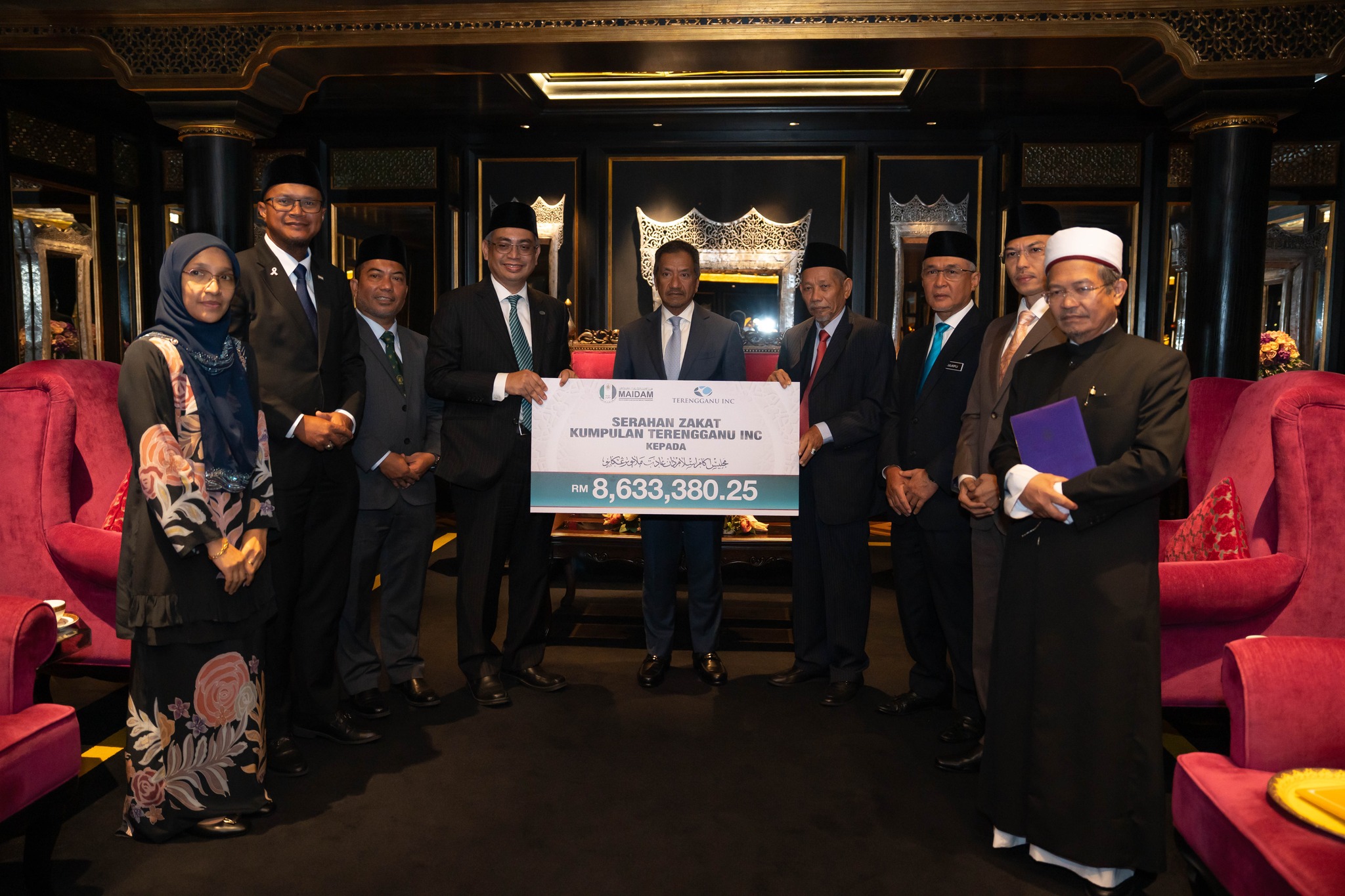 Trg Inc serah zakat perniagaan 2025