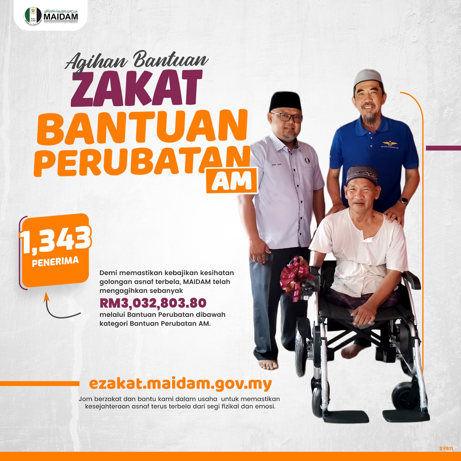 AGIHAN BANTUAN ZAKAT BANTUAN PERUBATAN AM