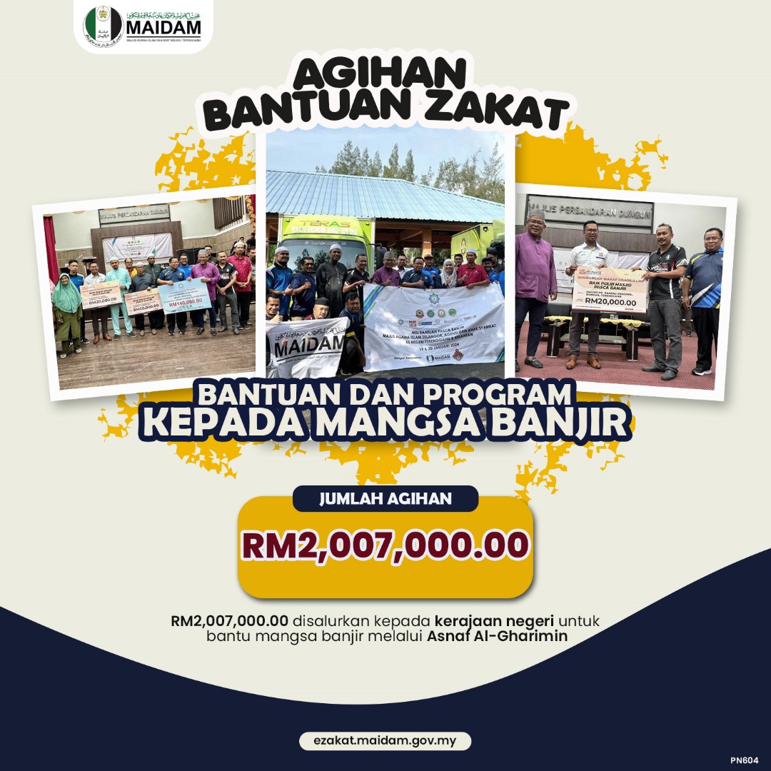 AGIHAN BANTUAN ZAKAT BANTUAN PROGRAM MANGSA BANJIR