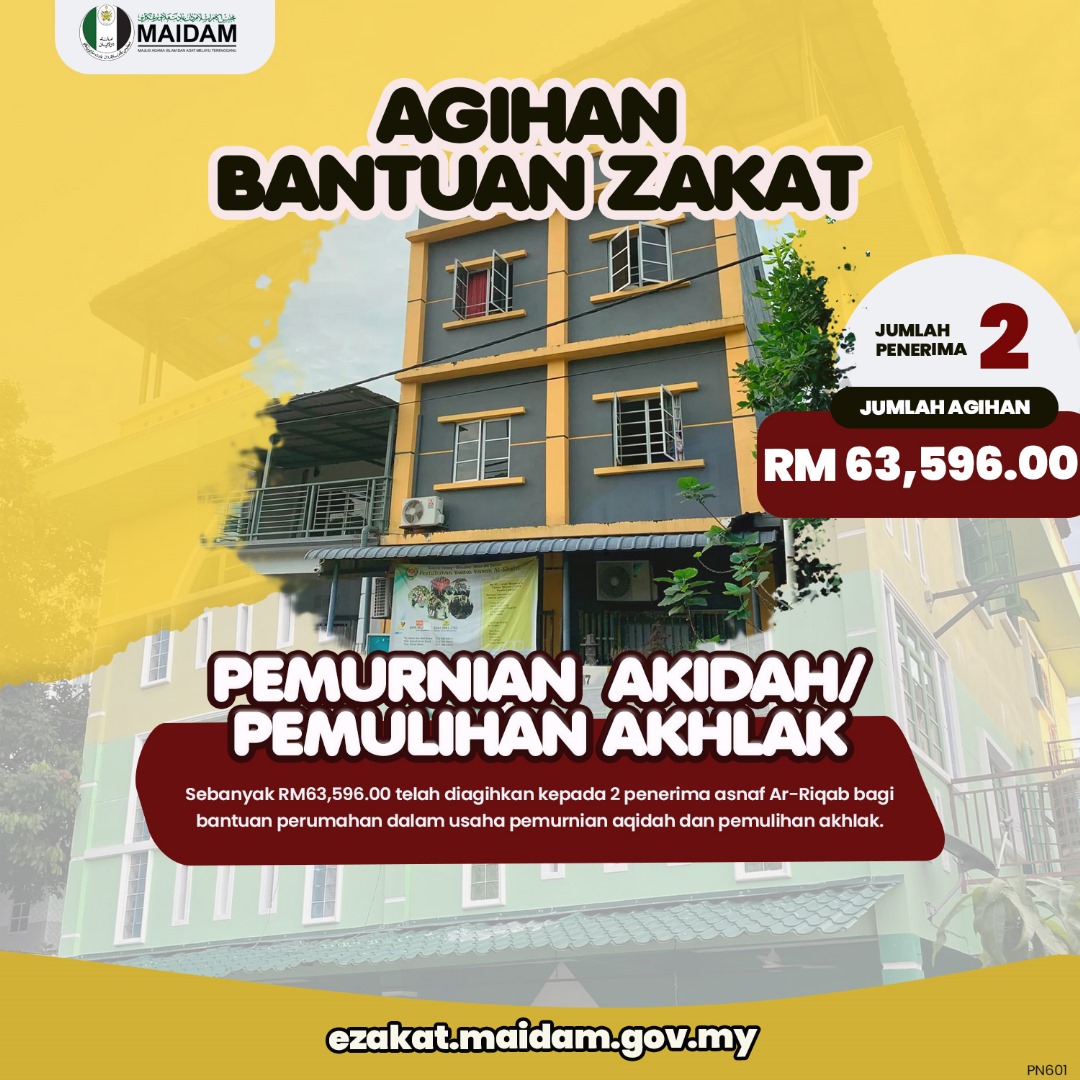 AGIHAN BANTUAN ZAKAT PEMURNIAN AKIDAH PEMULIHAN AKHLAK