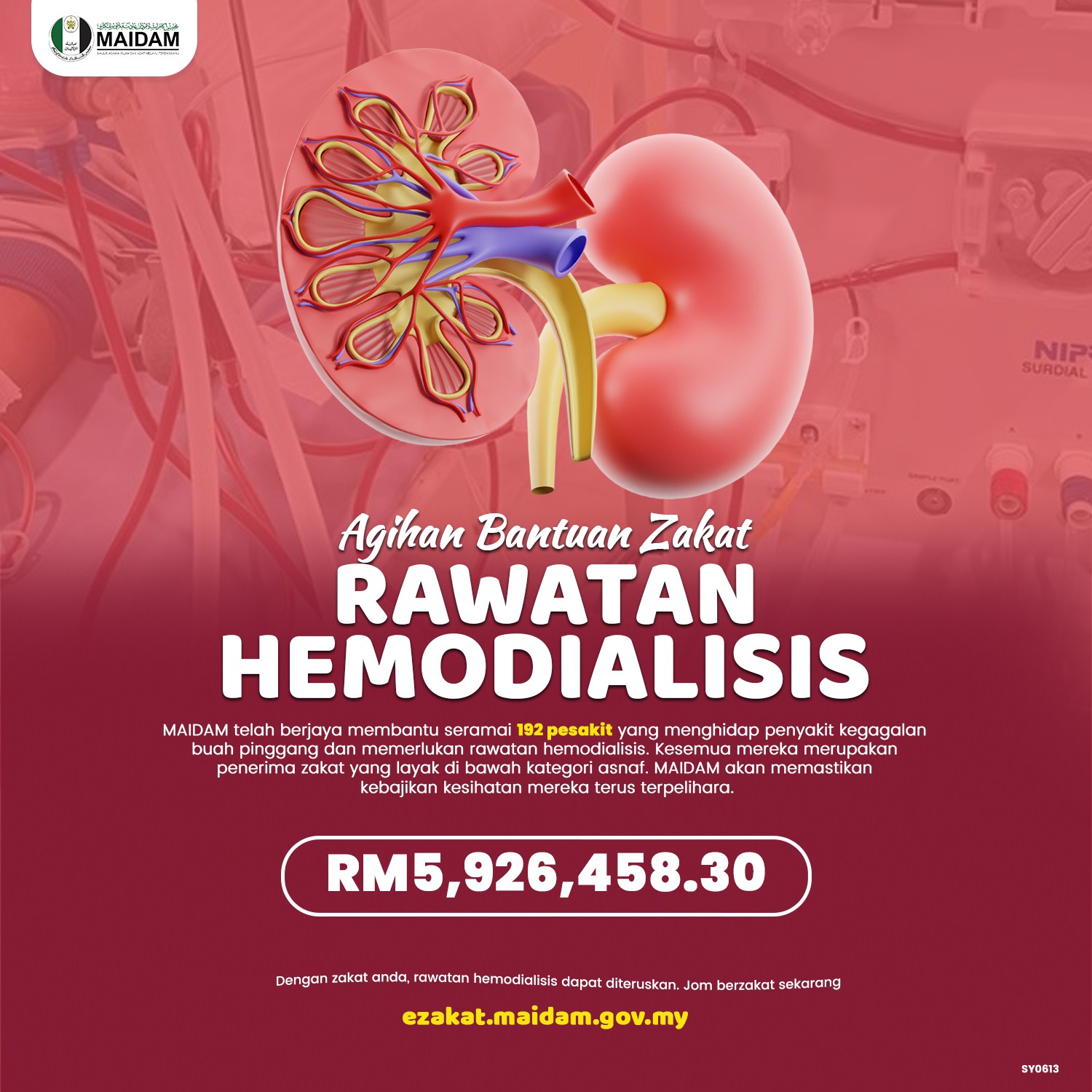 AGIHAN BANTUAN ZAKAT RAWATAN HEMODIALISIS